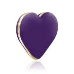 Вібратор-сердечко Rianne S: Heart Vibe Purple, 10 режимів, медичний силікон, подарункове паковання - Зображення 2