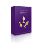 Набір силіконових анальних пробок із кристалом Rianne S: Booty Plug Set Black, діаметр 2,7см, 3,5см, - Зображення 3