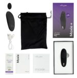 Смарт-вібратор у трусики We-Vibe Moxie+ Satin Black, оновлений пульт ДК - Зображення 2