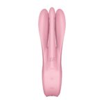 Кліторальний вібратор Satisfyer Threesome 1 Pink з трьома гнучкими пальчиками - Зображення 6