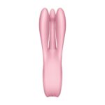 Кліторальний вібратор Satisfyer Threesome 1 Pink з трьома гнучкими пальчиками - Зображення 4