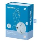 Вакуумний стимулятор із вібрацією Satisfyer Pro To Go 3 Blue - Зображення 6