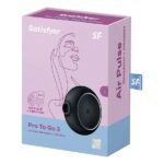 Вакуумний стимулятор із вібрацією Satisfyer Pro To Go 3 Black - Зображення 6