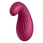 Вібратор Satisfyer Dipping Delight Berry, 2 мотори, гнучкий кінчик - Зображення 2