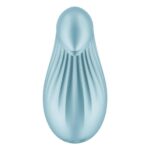 Вібратор Satisfyer Dipping Delight Light Blue, 2 мотори, гнучкий кінчик - Зображення 5