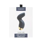 Вакуумний кліторальний стимулятор Svakom Pulse Pure Navy Blue, 5 режимів, 5 інтенсивностей у кожному - Зображення 8