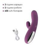 Вібратор-кролик Svakom Avery Lilac зі стовбуром, що рухається, рух вперед-назад - Зображення 5