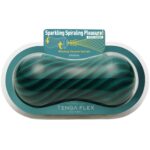 Мастурбатор Tenga FLEX Fizzy Green зі змінною інтенсивністю, можна скручувати, вакуум - Зображення 3