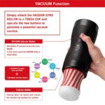 Автоматичний мастурбатор Tenga VACUUM GYRO ROLLER SET, ротація та вакуум, сумісний з Tenga Cup - Зображення 4