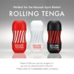 Автоматичний мастурбатор Tenga VACUUM GYRO ROLLER SET, ротація та вакуум, сумісний з Tenga Cup - Зображення 7