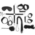 Набір BDSM Art of Sex – Set Leather, 10 предметів, чорний, натуральна шкіра - Зображення 2