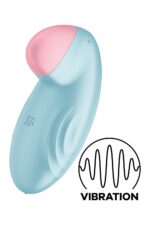 Смарт-вібратор для клітора Satisfyer Tropical Tip Light Blue - Зображення 2
