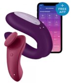 Набір Satisfyer Partner Box 1 (вібратор для пар Double Joy + вібратор у трусики Sexy Secret) - Зображення 2