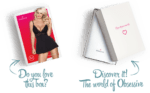 Сатиновий пеньюар із мереживом Obsessive 810-BAB-1 babydoll & thong S/M, чорний, пеньюар, танга - Зображення 8
