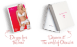 (SALE) Мереживний комплект білизни Obsessive 810-SEG-1 L/XL White, бюстгальтер, стрінги, пояс для панчіх - Зображення 8