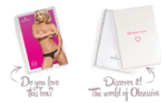 (SALE) Мереживні танги з доступом Obsessive 837-THC-1 L/XL, чорні - Зображення 8