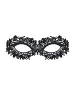 (SALE) Мереживна маска Obsessive A710 mask, єдиний розмір, чорна - Зображення 2