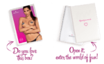 (SALE) Накладки-серця на соски зі стразами Obsessive A750 nipple covers, чорні - Зображення 4