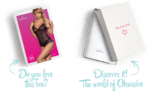 (SALE) Сітчасте боді на кісточках Obsessive Amanta teddy L/XL, чорне, з доступом - Зображення 8
