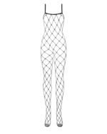(SALE) Бодістокінг з великим вічком і відкритими грудьми Obsessive Bodystocking N102 S/M/L, чорний - Зображення 3