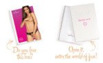 Мереживні танга з доступом Obsessive Contica crothchles thong L/XL, чорні - Зображення 8
