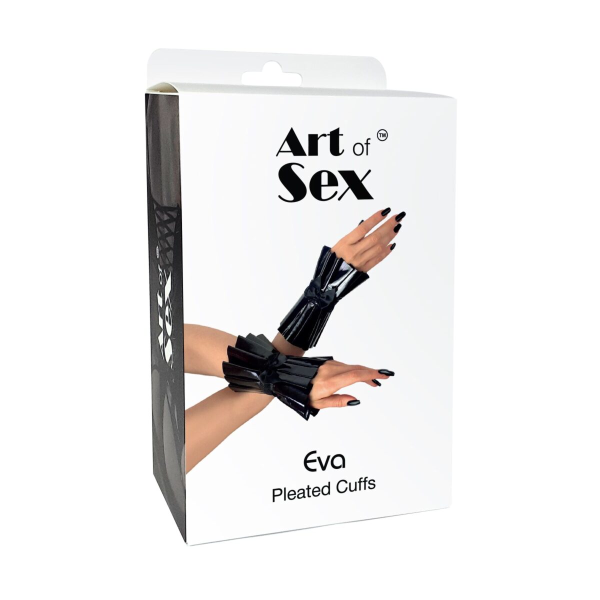 Плісовані манжети на руки Art of Sex - Eva, колір чорный - Зображення 5
