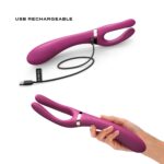 Вібратор-стимулятор Dorcel INFINITE JOY PLUM, багатофункціональний, унісекс - Зображення 4
