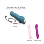 Вібратор Love To Love SWAP - TEAL ME, з пульсівною перлиною для точки G, 3 мотори, гнеться - Зображення 5