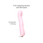 Вібратор Love To Love SWAP - BABY PINK, з пульсівною перлиною для точки G, 3 мотори, гнеться - Зображення 2