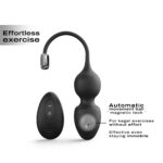 Вагінальні кульки Dorcel LOVE BALLS BLACK, вібрації та рухи внутрішньої кульки, пульт ДК - Зображення 2
