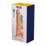 Силіконовий фалоімітатор Wooomy Jack, термореактивний, з присоскою, довжина 23,1 см, діаметр 4,8 см - Зображення 2