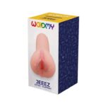 Мастурбатор-вагіна Wooomy Jeeez Masturbator Vagina, м’які відкриті губи, 11,6х5,4 см - Зображення 2