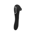 Вакуумний стимулятор з вібрацією Wooomy Smoooch Black Clitoral Suction & Vibration - Зображення 3