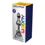 Металева анальна пробка Wooomy Lollypop Double Ball Metal Plug S, діаметр 2,8 см, довжина 8,5 см - Зображення 3