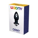Анальна пробка Wooomy Orny зі знімною віброкулею, 1 режим вібрації, діаметр 3,6 см, довжина 8,4 см - Зображення 3