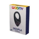 Ерекційне віброкільце Wooomy Houpla, 10 режимів вібрації, діаметр 3 см - Зображення 3