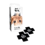 Пестиси на груди Art of Sex - Fuck me, Чорний - Зображення 3