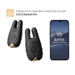 Смарт-вібратор для грудей Zalo - Nave Obsidian Black, пульт ДК, робота через додаток - Зображення 2