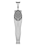 (SALE) Сітчастий бодістокінг з імітацією боді Obsessive Bodystocking G332 S/M/L, black, з доступом - Зображення 4