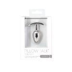 Анальна пробка Pillow Talk Sneaky Luxurious Stainless Steel Anal Plug із кристалом Swarovski - Зображення 4