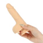 Фалоімітатор-пульсатор Naked Addiction 6.5″ Thrusting Dong With Remote, рухи вперед-назад, пульт ДК - Зображення 4