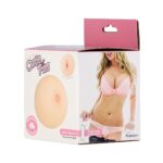 Мастурбатор-груди Cutie Pies Hannah's Handful - Pussy & Boob, глибина 9,9 см, віброкуля в подарунок - Зображення 7