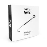 Анальний гак 4 із нашийником з натуральної шкіри Art of Sex - Anal hook, Чорний - Зображення 5