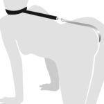 Анальний гак 4 із нашийником з натуральної шкіри Art of Sex - Anal hook, Чорний - Зображення 4