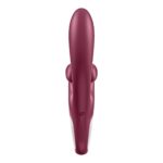 Вібратор-кролик Satisfyer Touch Me Red, подвійний відросток, 3 потужні мотори - Зображення 3