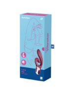 Вібратор-кролик Satisfyer Love Me Red, гнучкий, відросток з потрійним кінчиком - Зображення 7