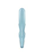 Вібратор-кролик Satisfyer Love Me Blue, гнучкий, відросток з потрійним кінчиком - Зображення 5