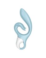 Вібратор-кролик Satisfyer Love Me Blue, гнучкий, відросток з потрійним кінчиком - Зображення 3