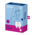 Набір менструальних чаш Satisfyer Feel Confident (Transparent), 15мл та 20мл, мішечок для зберігання - Зображення 4