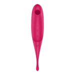 Вібратор для клітора з вакуумною стимуляцією Satisfyer Twirling Pro Red - Зображення 3
